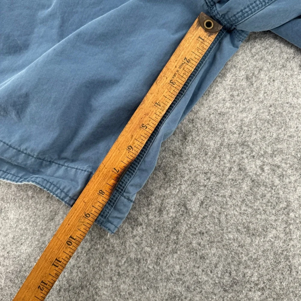 Abercrombie & Fitch Swim Trunks Mens XL Cargo Board Shorts Blue EUC